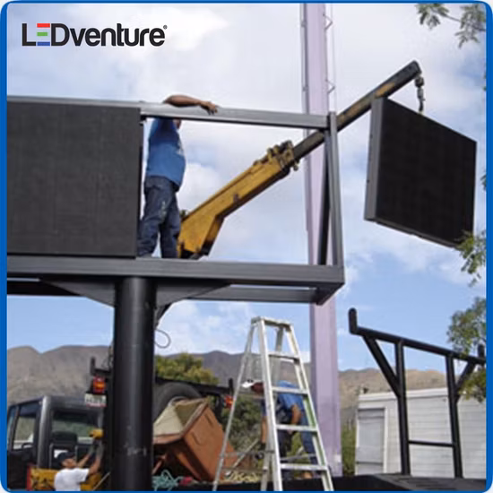 Affichage d'écran LED de fenêtre incurvée par location de publicité extérieure d'intérieur polychrome